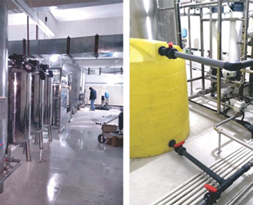 中八社區直飲水項目現場